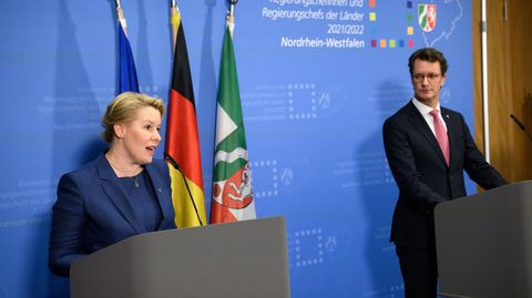 Wüst Giffey Ministerpräsidenten