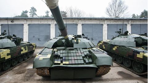 T-72-Panzer in der Ukraine