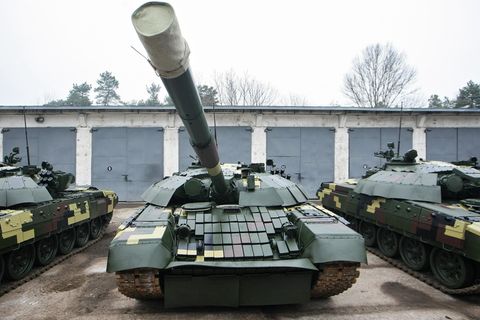 T-72-Panzer in der Ukraine