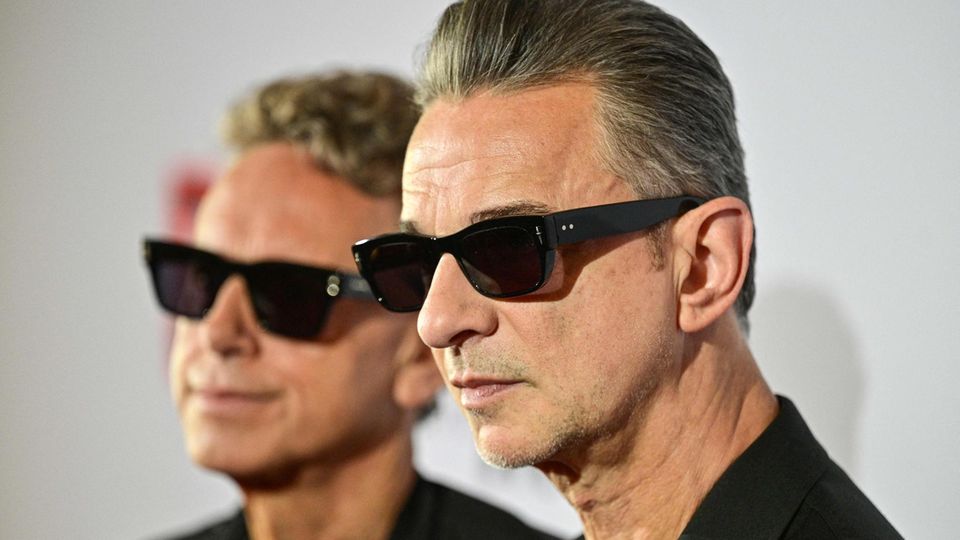 Martin Gore und Dave Gahan von Depeche Mode