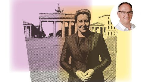 Die Chancen von Franziska Giffey auf Wiederwahl halten sich laut Umfragen in Grenzen