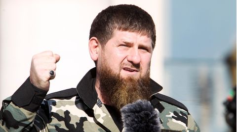 Ramsan Kadyrow, Anführer der russischen Provinz Tschetschenien