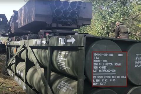 "Ukraine Weapons Tracker" zeigt die Raketen in der Ukraine