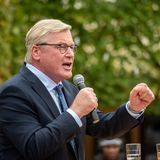 Bernd Althusmann (CDU) während einer Wahlkampfrede