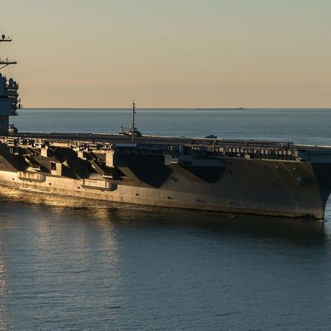 Die "USS Gerald R. Ford" gilt als mächtigstes Schiff der Welt.