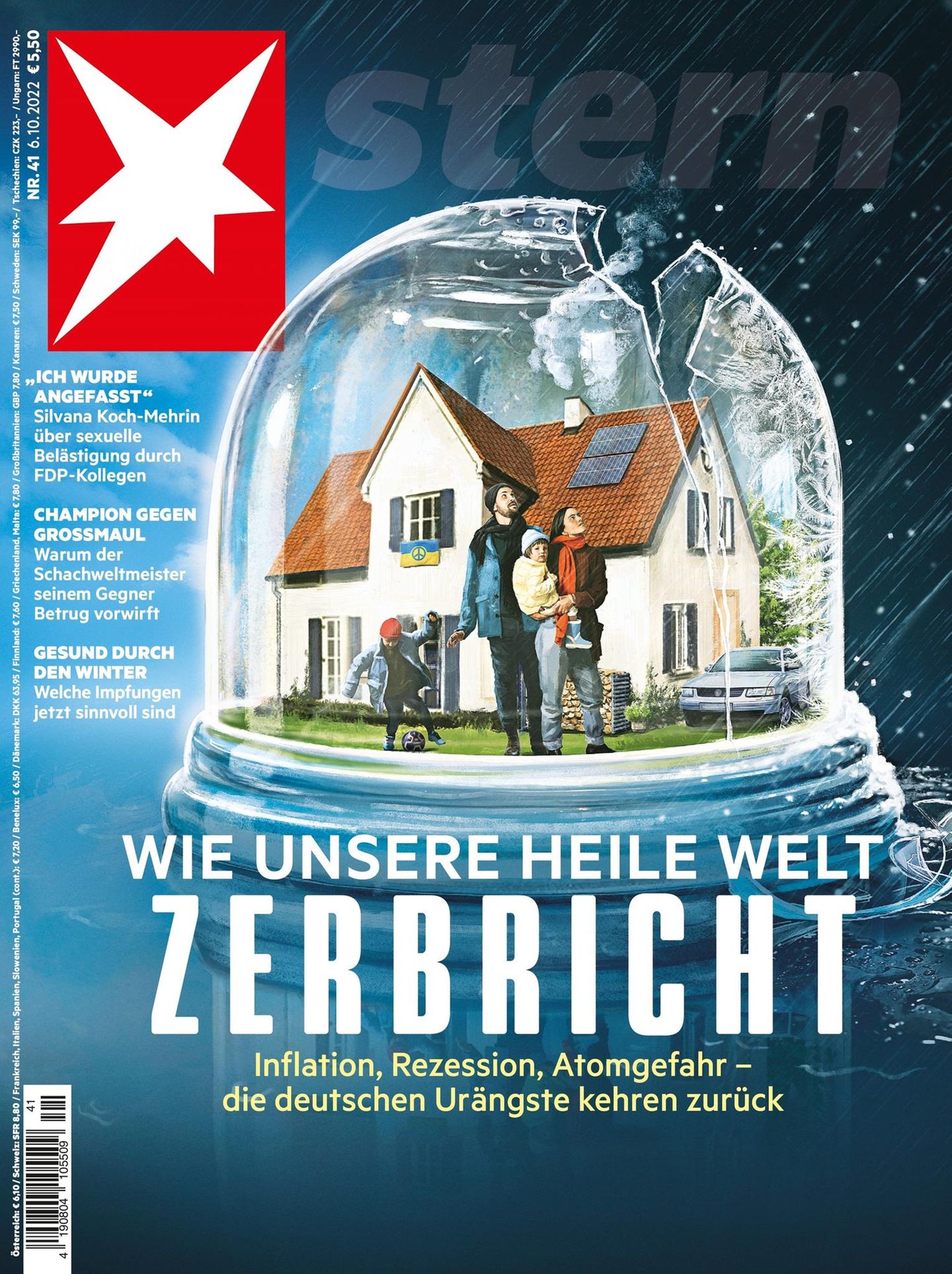 Zum Vergleich: So sieht die Illustration des aktuellen stern (aktuell am Kiosk zu kaufen) in Wirklichkeit aus. Die Details sind definitiv klarer herausgearbeitet, die Arbeit des Menschen ihren Preis wert.