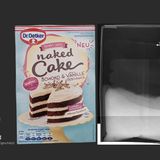 Naked Cake in luftiger Verpackung