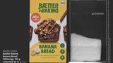 Auch die Bananenbrotpackung ist bescheiden gefüllt.