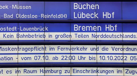 Deutsche Bahn: Sabotage an Kabeln war Ursache für Zugausfälle