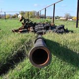 Isjum. Das Symbol des Ukraine-Kriegs: der abgesprengte Turm eines russischen T-Panzers. Warum das immer wieder passiert, können Sie hier nachlesen. 