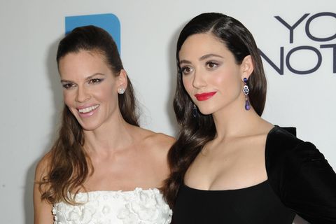 Hilary Swank und Emmy Rossum