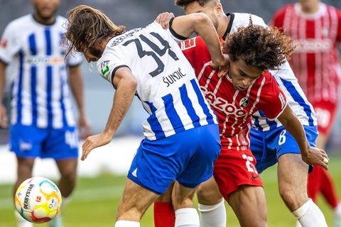 Bundesliga 9. Spieltag Hertha Freiburg