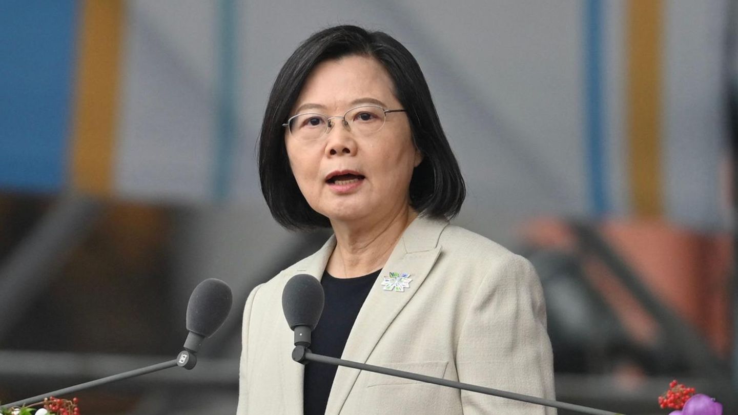 Tsai Ing-wen auf dem Nationalfeiertag: "Eine bewaffnete Konfrontation ist absolut keine Option für beide Seiten"