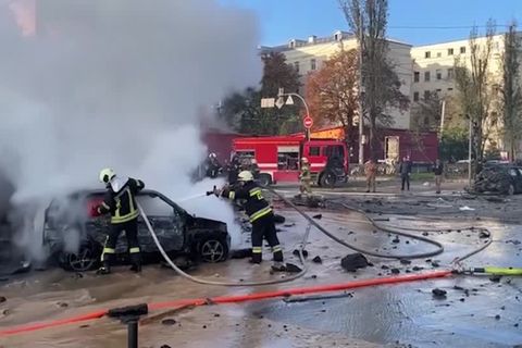Kiew: Explosionen –Tote im Zentrum der Hauptstadt (Ukraine-Krieg)