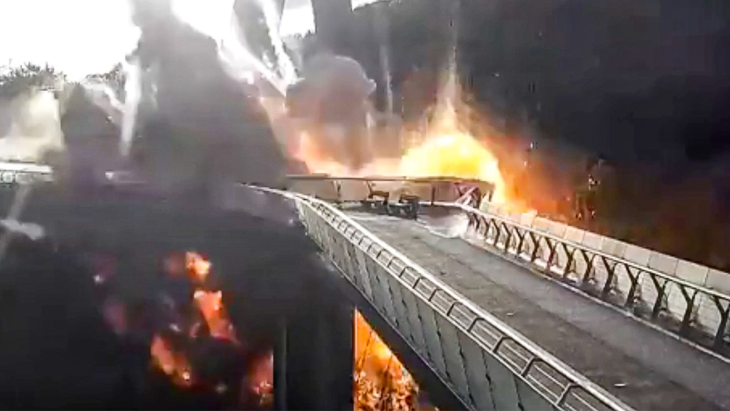 Ukraine War: Verified Videos Show Rocket Attack on Kyiv