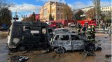 Autowracks in Kiew