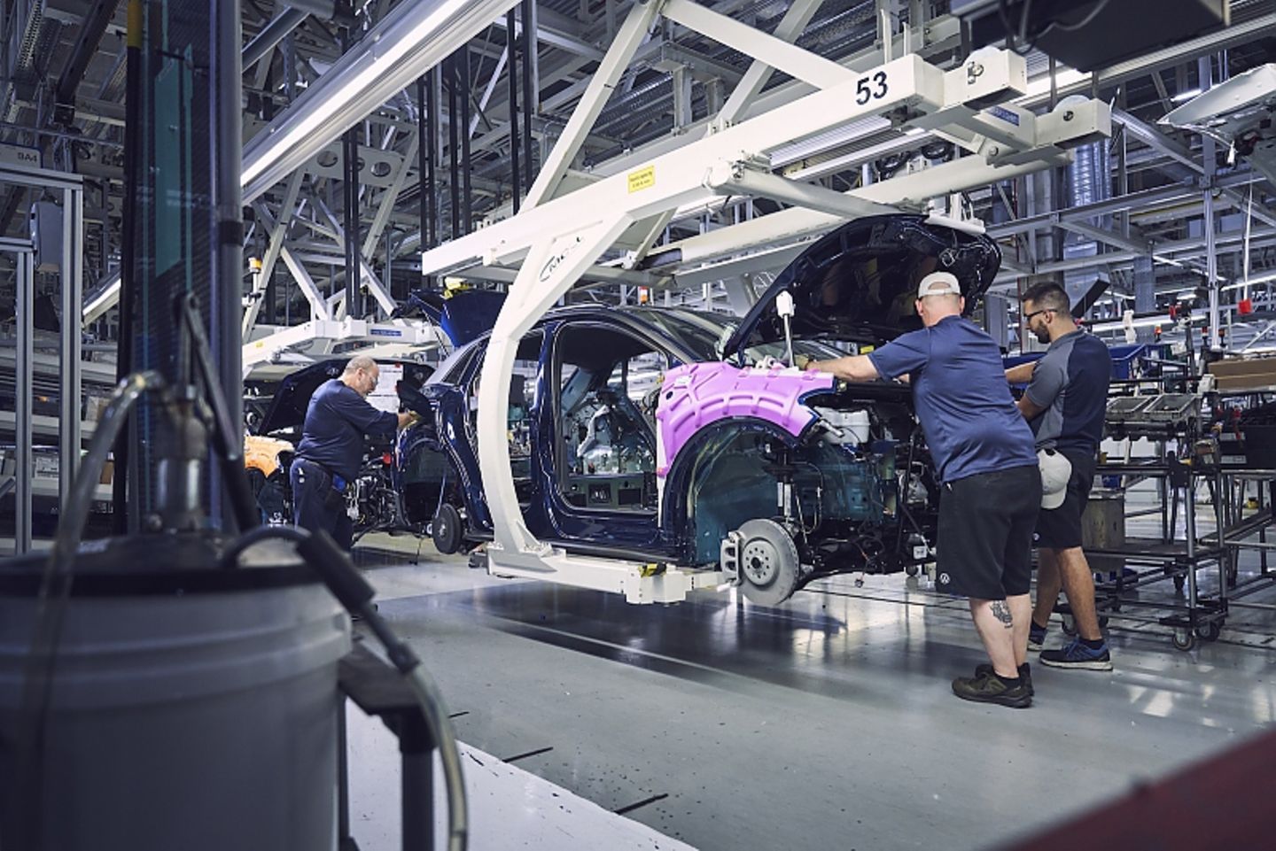 VW Werk Chattanooga Produktion