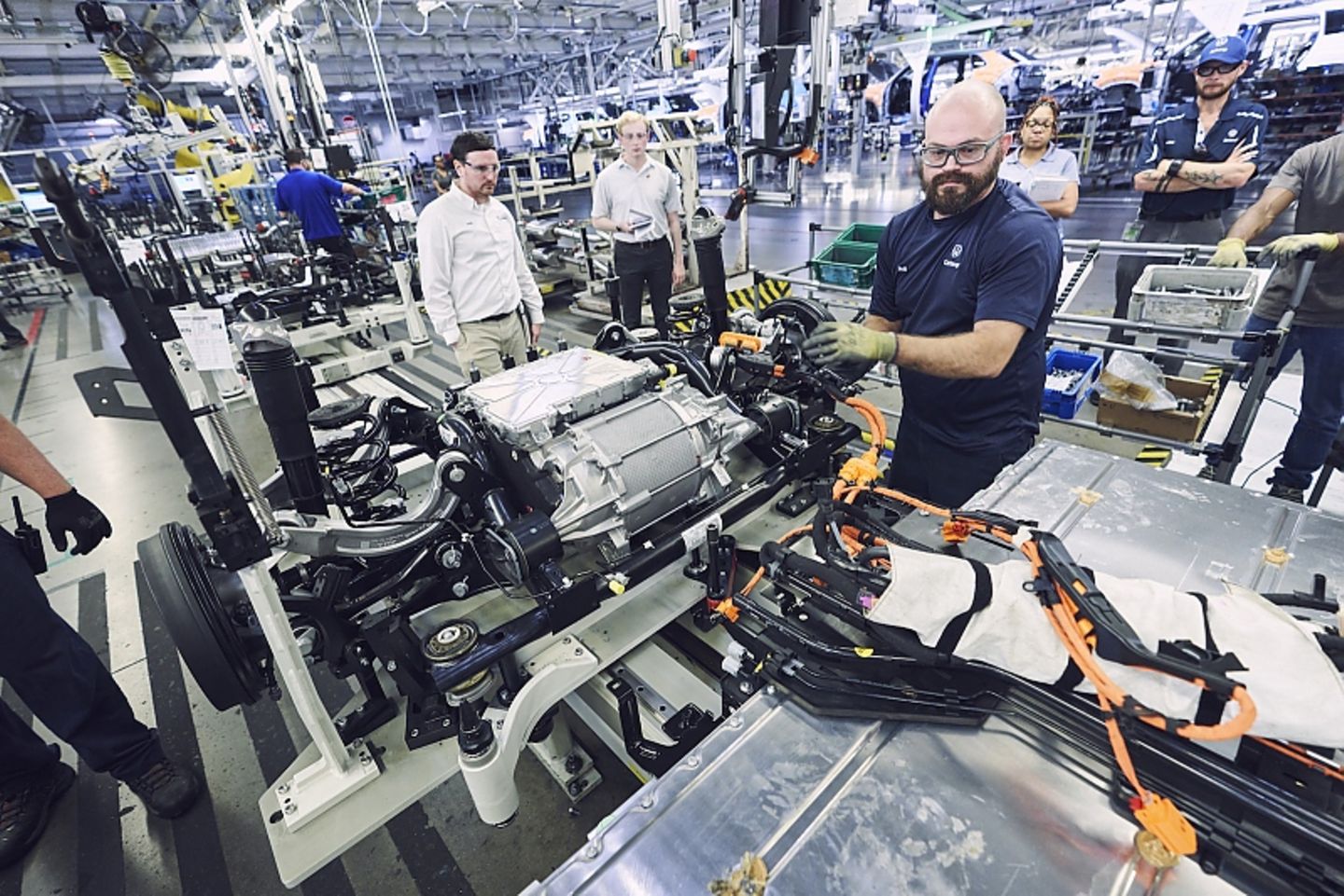VW Werk Chattanooga Produktion