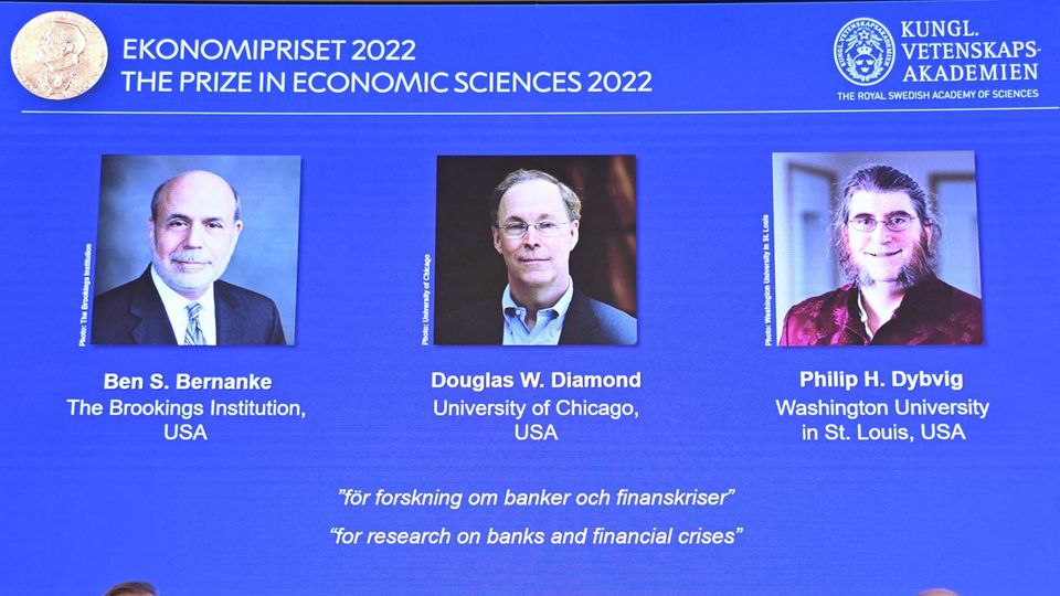 Ökonomie-Nobelpreis 2022 – Bernanke, Diamond, Dybvig