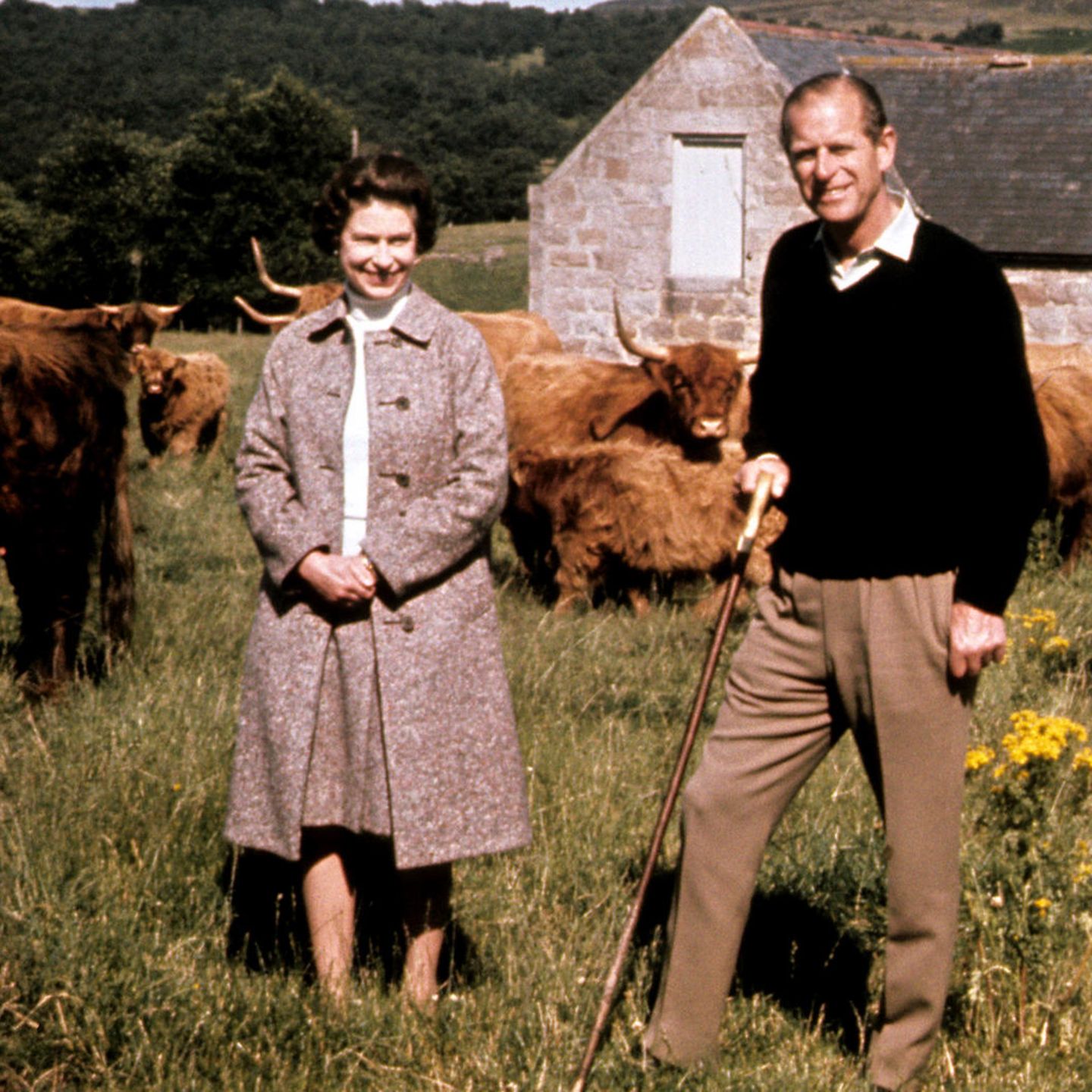 Königin Elizabeth II. und Prinz Philip