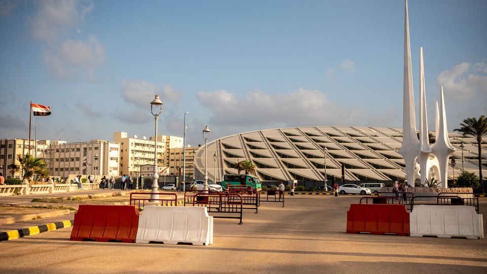 Neubau der Bibliothek von Alexandria