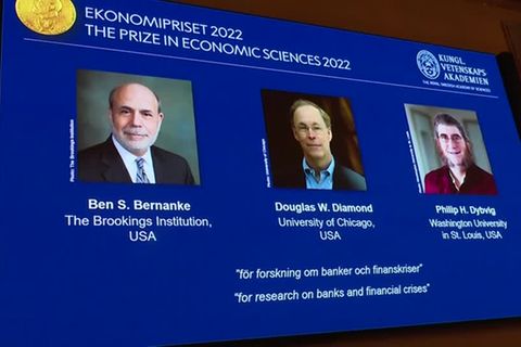 Video: Nobelpreis für Ex-Fed-Chef und weitere US-Ökonomen