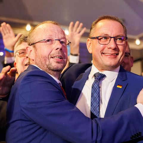 AfD-Jubel am Wahlabend in Niedersachsen