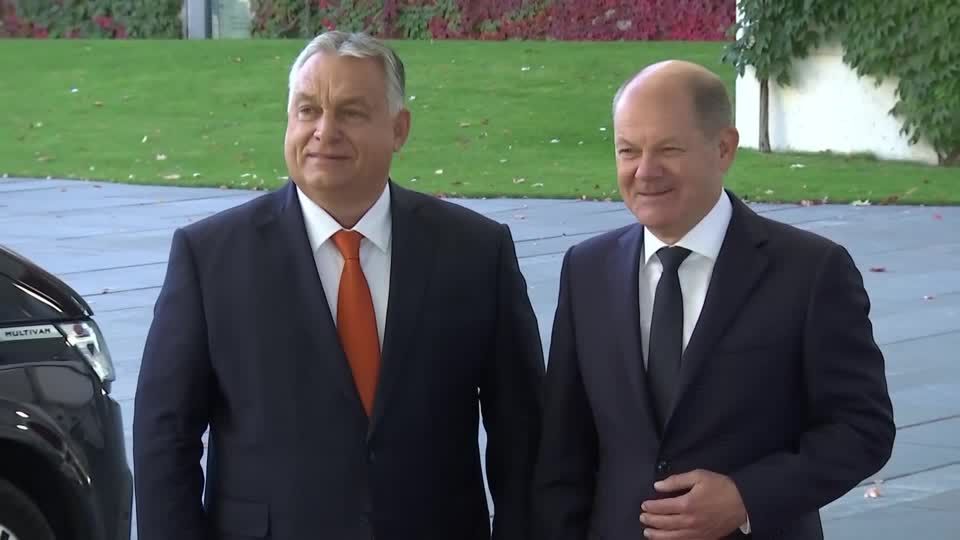 Video: Ungarns Premier trifft Scholz in unruhigen Zeiten