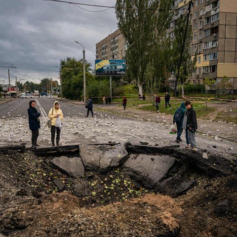 Raktenangriffe Russland Dnipro