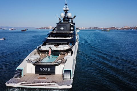 Jacht "Nord" von Alexei Mordaschow
