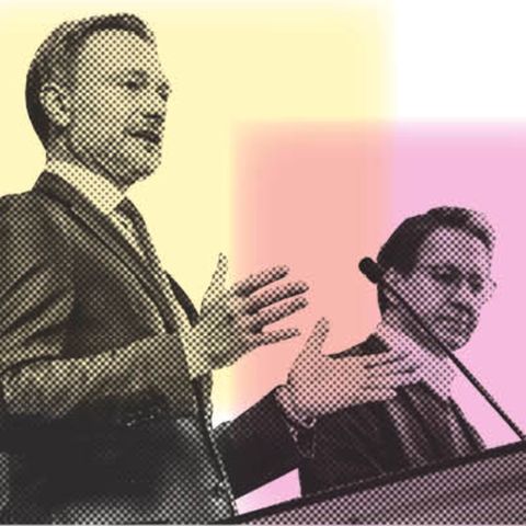 Christian Lindner, FDP Parteichef und Stefan Birkner, FDP Spitzenkandidat