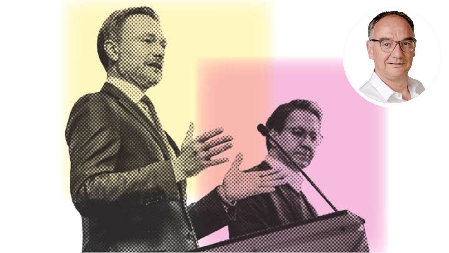 Christian Lindner, FDP Parteichef und Stefan Birkner, FDP Spitzenkandidat Christian Lindner, FDP Parteichef und Stefan Birkner, FDP Spitzenkandidat