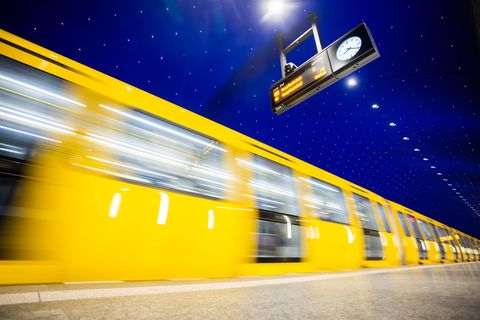 Auch die U-Bahn in Berlin konnte mit dem 9-Euro-Ticket genutzt werden