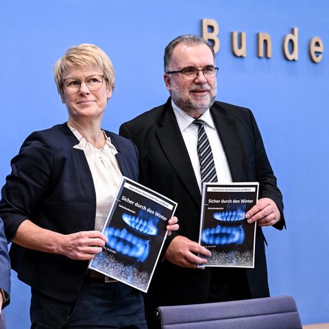 Die Gaspreis-Kommission stellt ihren Bericht vor