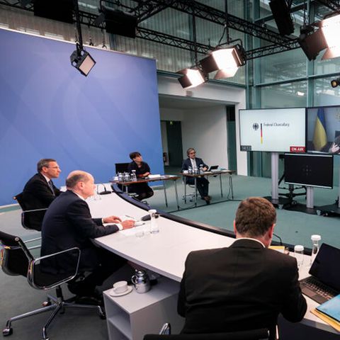 G7-Videokonferenz mit Selenskyj