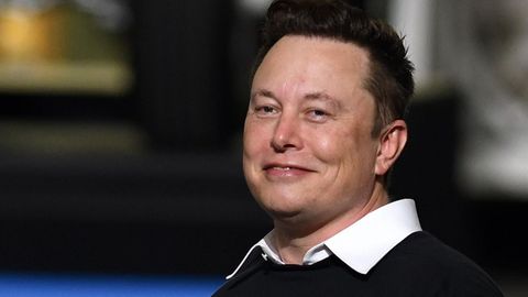 Elon Musk bei einem Event seiner Firma SpaceX