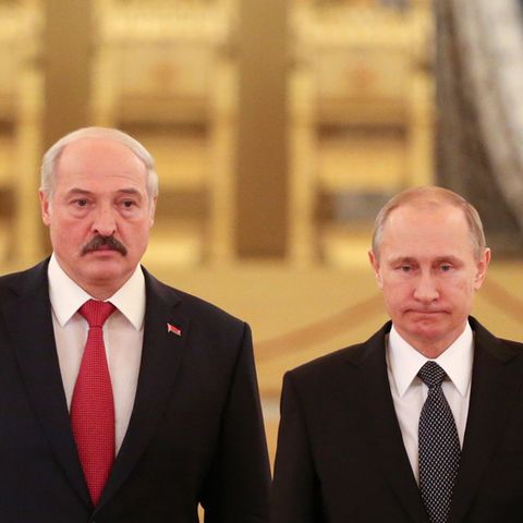 Ukraine-Krieg: Russlands Präsident Putin und Belarus-Diktator Lukaschenko wollen gemeinsame Truppen aufstellen (Symbolbild)