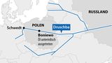 Leck an der Ölpipeline "Druschba" entdeck