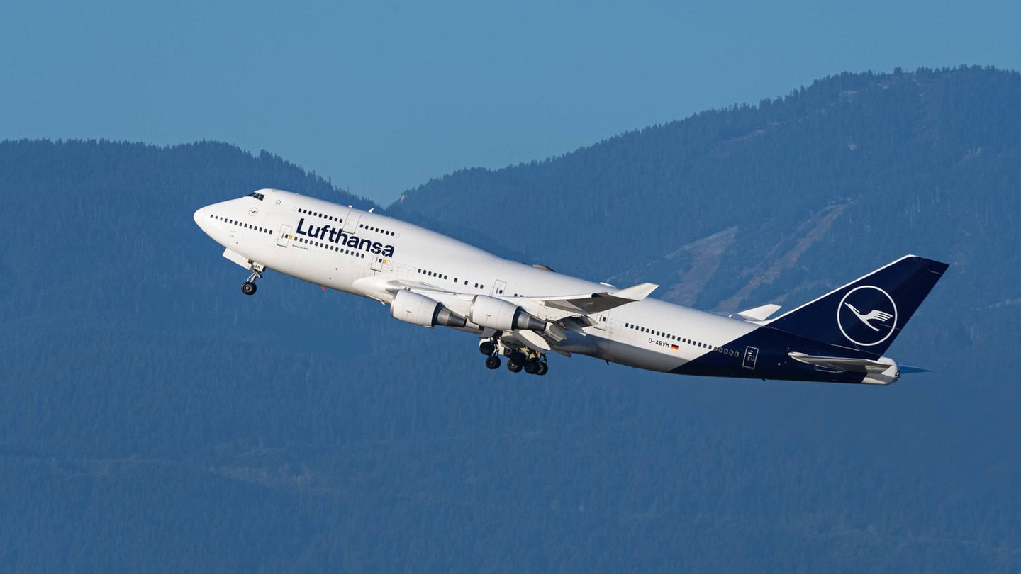 Boeing 747-400 der Lufthansa