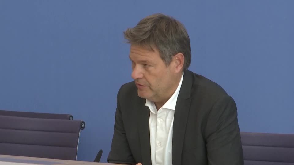 Video: Habeck erwartet erheblichen Wirtschaftseinbruch