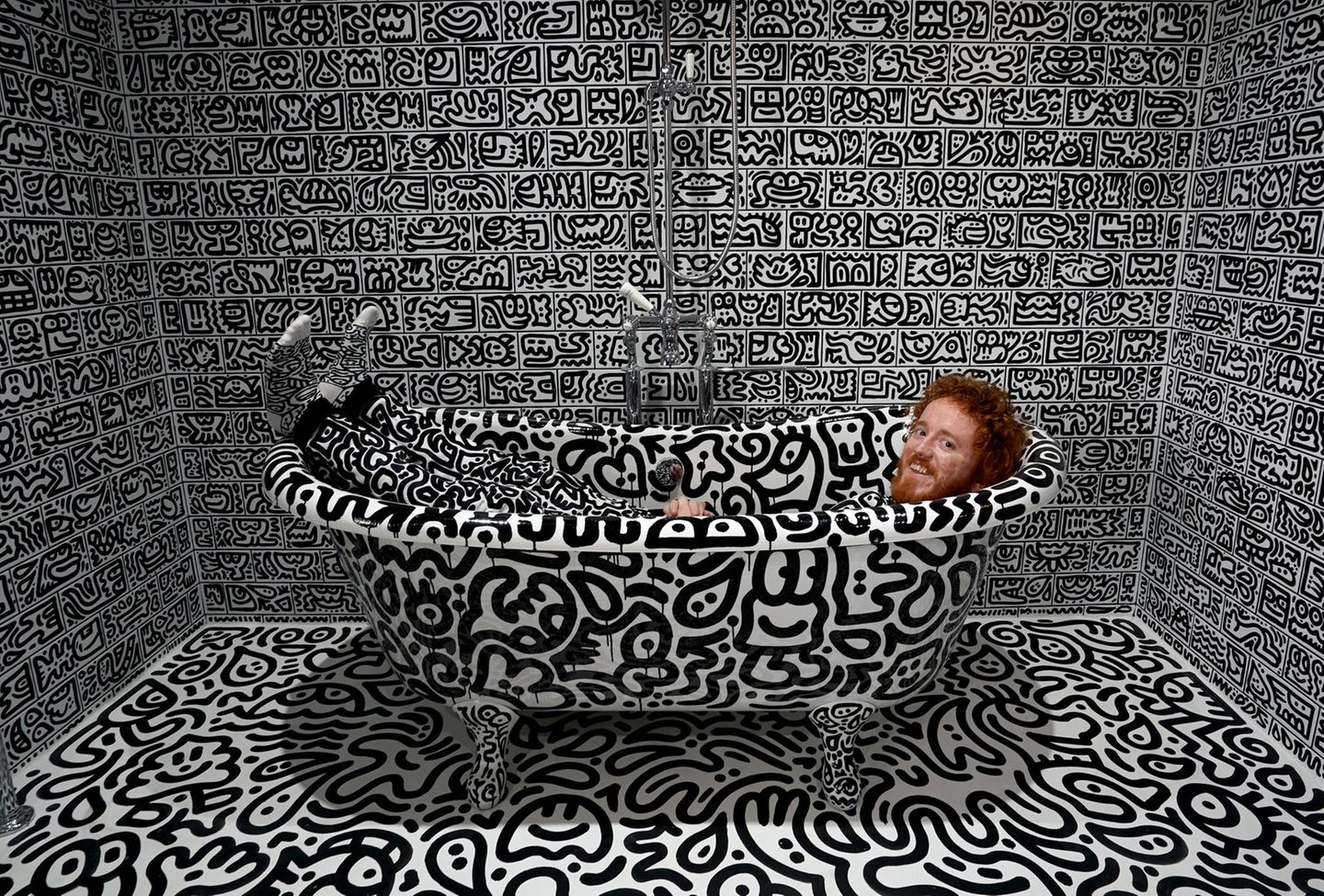 Das Haus von "Mr. Doodle" in Bildern