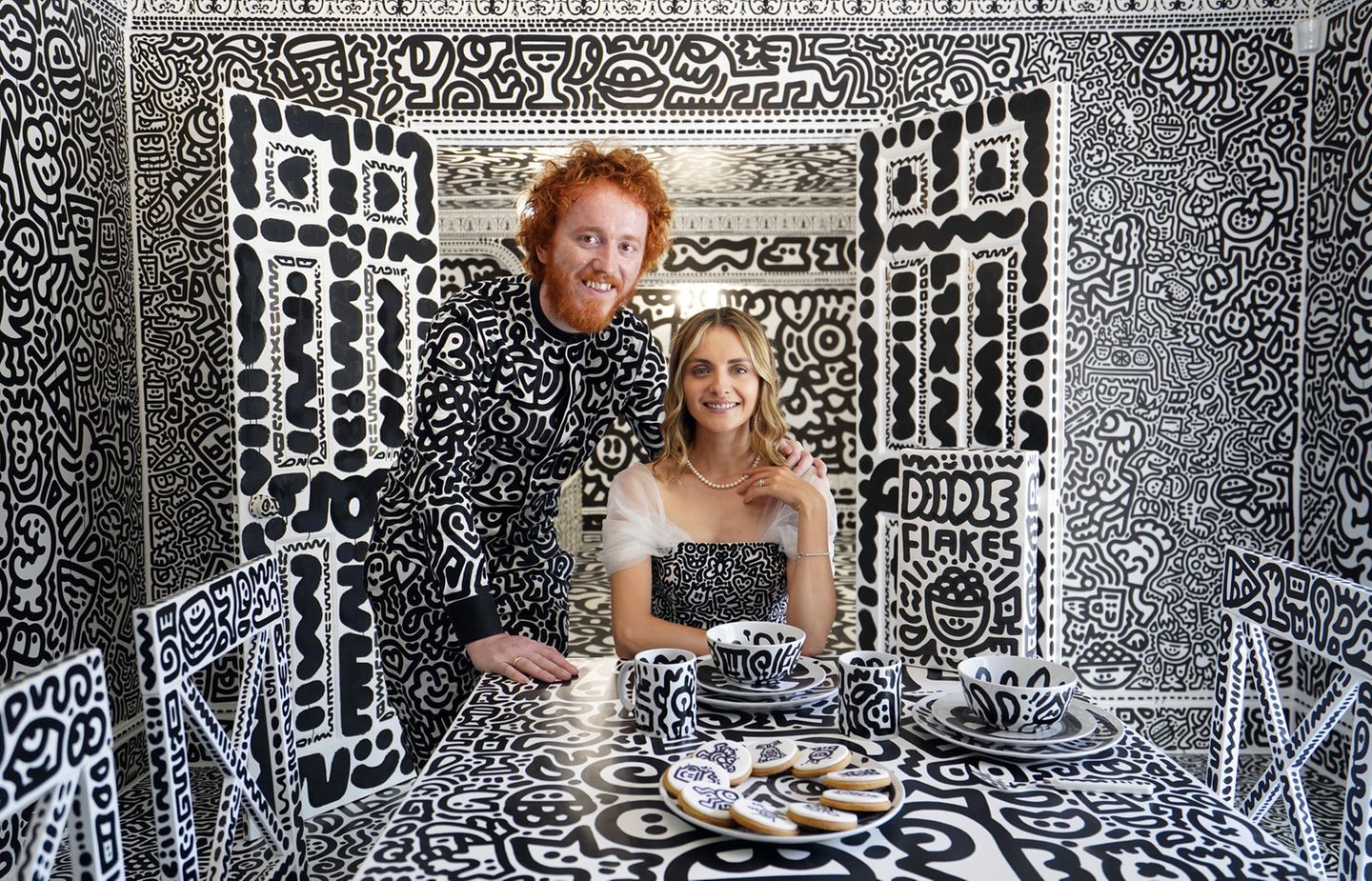 Das Haus von "Mr. Doodle" in Bildern