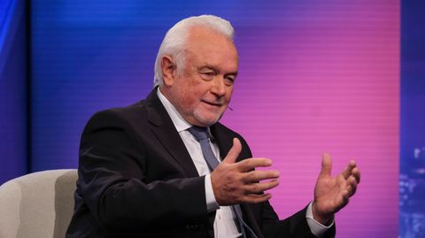 FDP-Politiker und Bundestagsvizepräsident Wolfgang Kubicki, 70, im ARD-Talk "Maischberger"