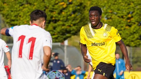 U19-Spieler Abdoulaye Kamara vom BVB im Spiel gegen den FC Sevilla: "Es war unfassbar"