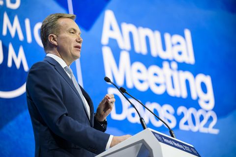 Børge Brende, Präsident des Weltwirtschaftsforums