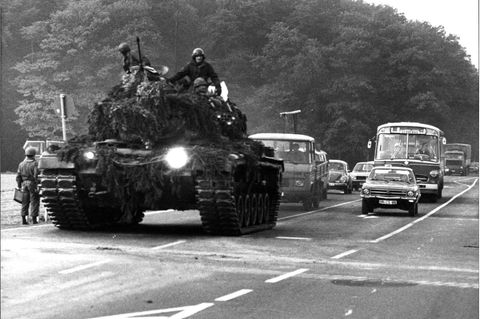 Nato-Übung in den 1980ern