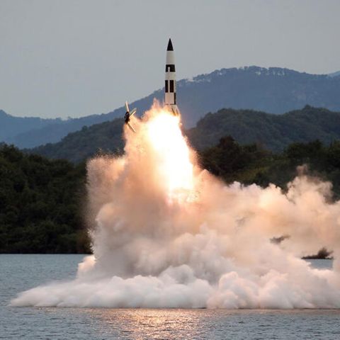 Nordkorea: Test einer ballistischen Rakete