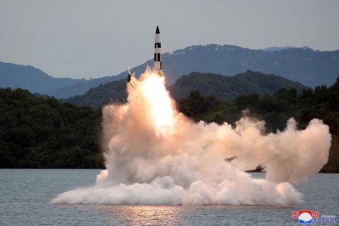 Nordkorea: Test einer ballistischen Rakete