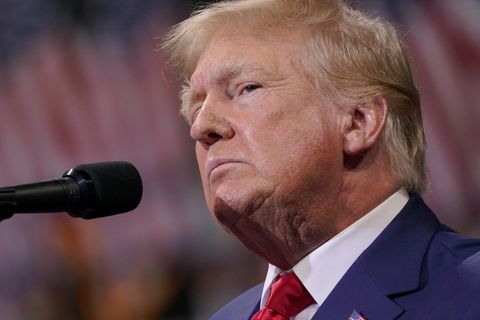 Ex-US-Präsident Donald Trump bei einer Kundgebung in Pennsylvania