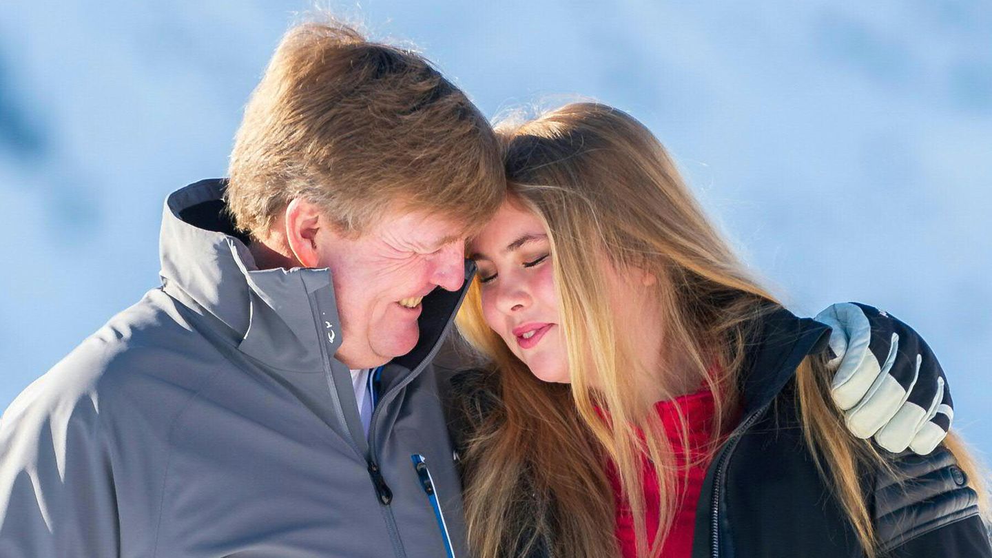 Prinzessin Amalia und König Willem-Alexander